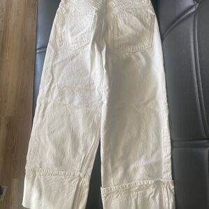 Zara Women's Cream Jeans